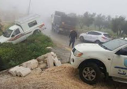 A Palestinian young man dies from injuries following car accident