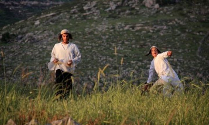 Israeli settlers try to enter to Burqa village