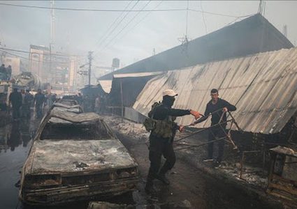 The number of Nuseirat camp fire’s victims rises up to 21