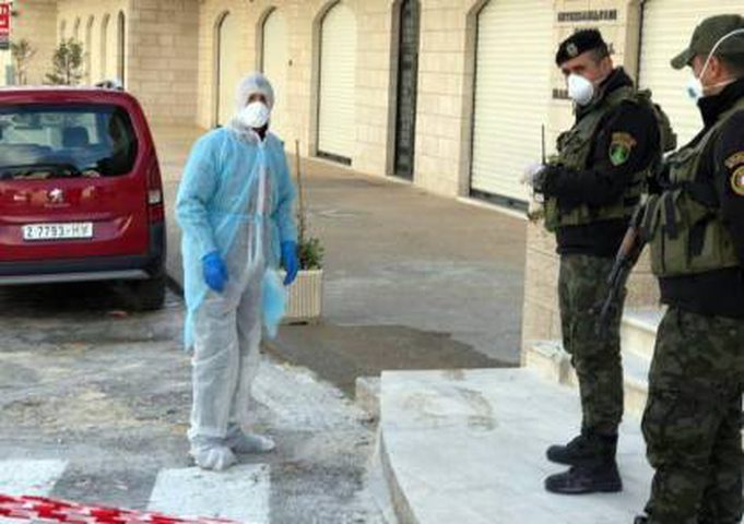 Sterilization of Hebron city streets and facilities