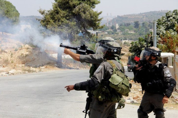 The occupation shot a young man near Ramallah