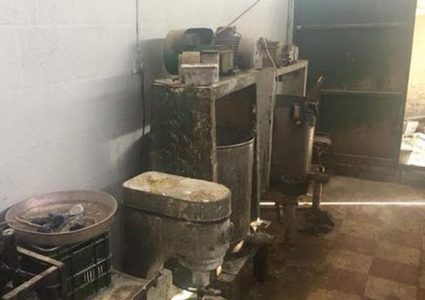 Dairy production factory closed in Tulkarm