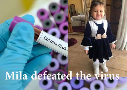 The one year old girl’s story in defeating COVID-19