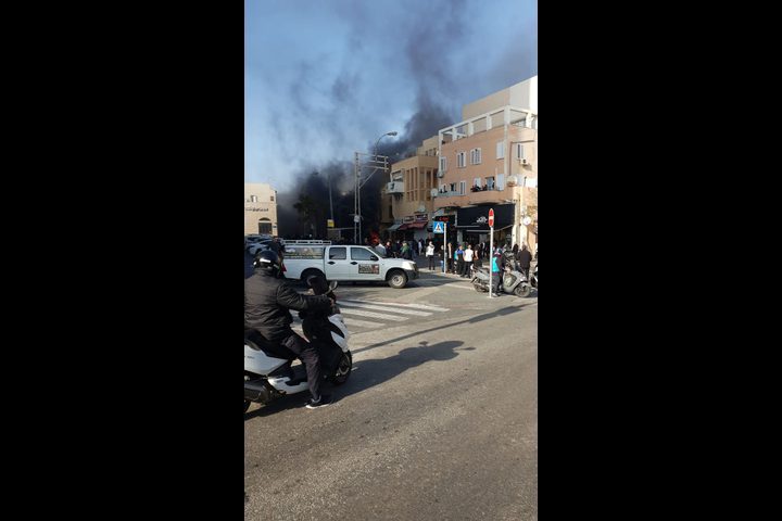 Israeli forces assault Palestinians in Jaffa