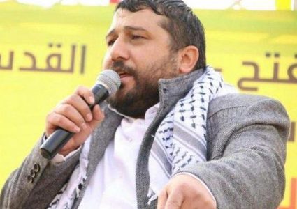 The Secretary of FATEH for Jerusalem region arrested by IOF