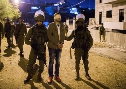 The occupation forces detain three ex-detainees