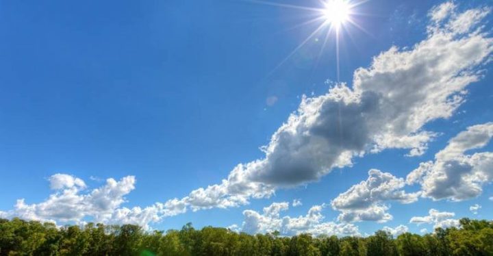 Weather: Clear skies with a rise in temperature