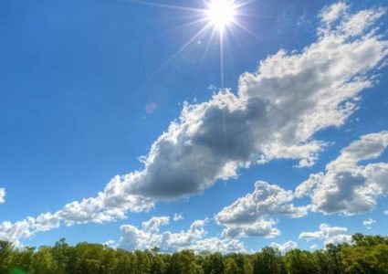 Weather: Clear skies with a rise in temperature