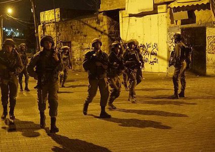 Israeli occupation raids and arrests in the West Bank