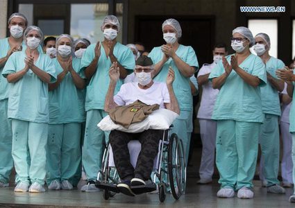 A 99-year-old man defeats coronavirus