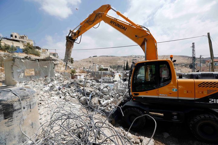 The occupation notifies the demolition of houses near Salfit