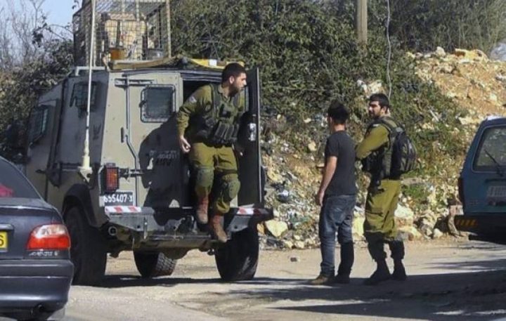 The occupation forces arrest a lawyer from Nablus at a checkpoint