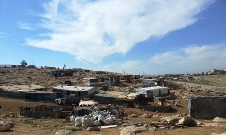 The occupation notifies of demolishing two barracks