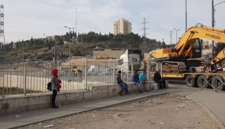 The occupation bulldozed a number of establishments