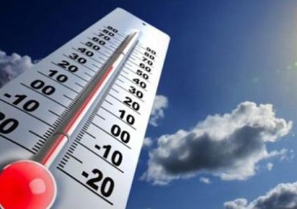 A significant rise in temperature