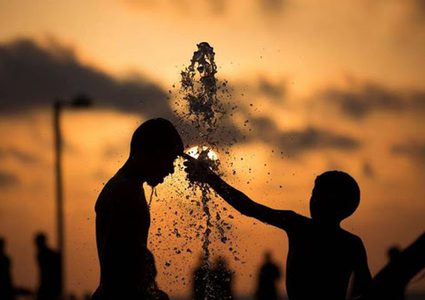 The weather: very hot and dry weather until Sunday