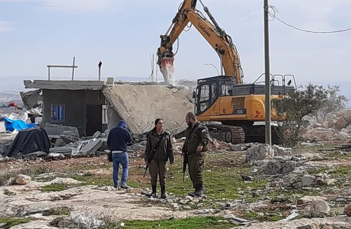 Israeli municipality demolishes six Palestinian structures