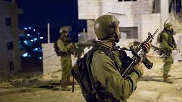 Ten Palestinians detained during West Bank Israeli forces raids