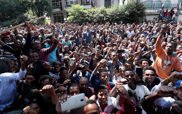 81 Ethiopians killed in protests after the murdering of the singer Hondisa