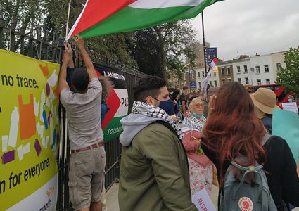 UK: Saying "No" to Annexation by protesting