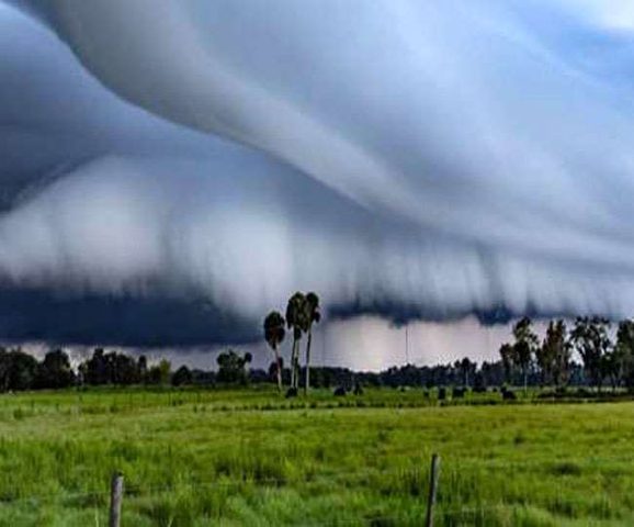 Weather: Hot with temperature above the average