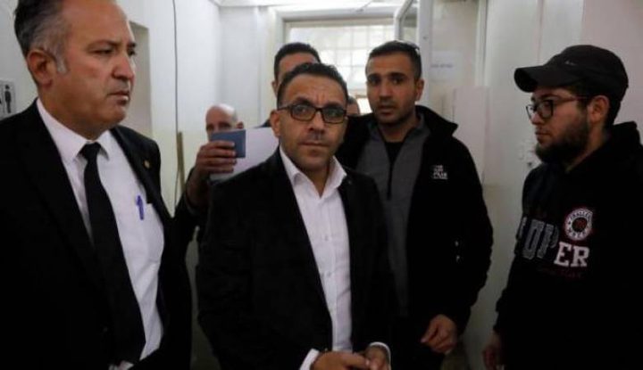 The Israeli occupation forces arrested Jerusalem Governor Adnan Ghaith.