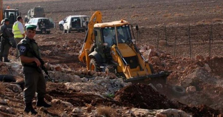 The occupation shovels lands of West Salfit