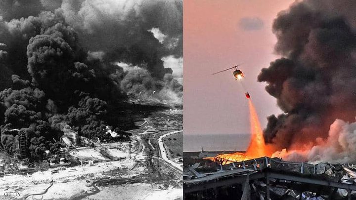 7 decades separated between two catastrophes were caused by Ammonium nitrate