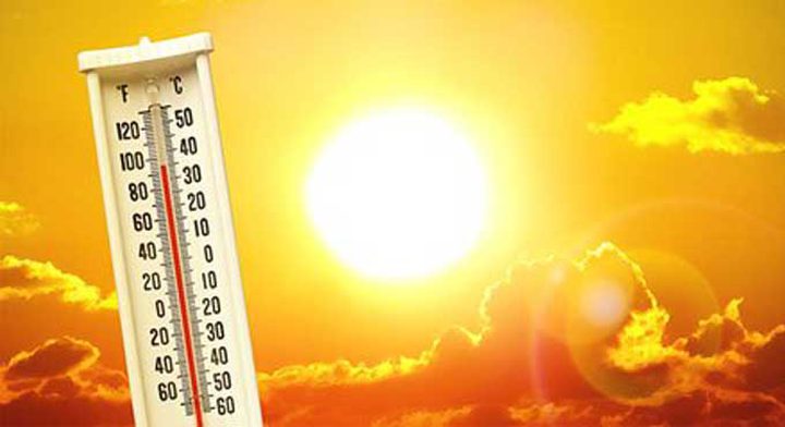 Hot Weather with a slight rise in temperature