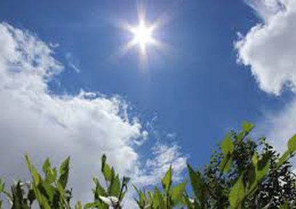 Drop in temperature...cloudy weather today