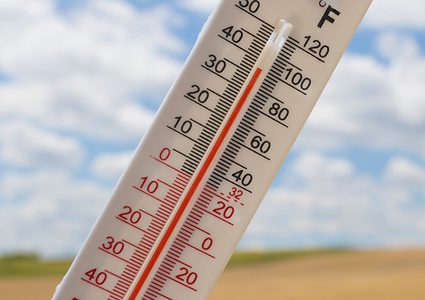 Weather:temperature below average