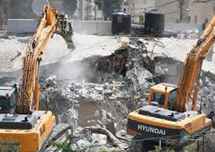 Israel demolishes a house in Bethlehem