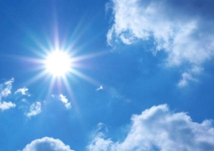 Partly cloudy to clear weather  with slight low temperature