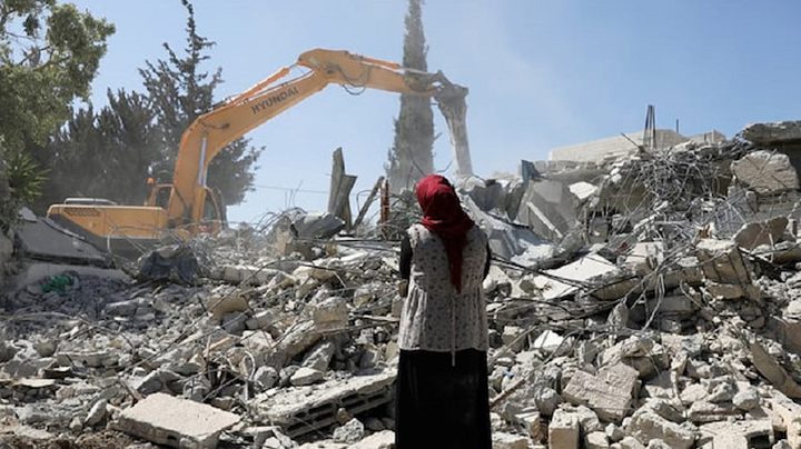 IOF demolishe structures near Jerusalem
