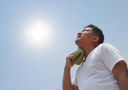 Slight drop in temperature