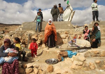 The demolishion No.177: Israeli Occupation demolishes Palestinian Bedouin village of al-Araqib