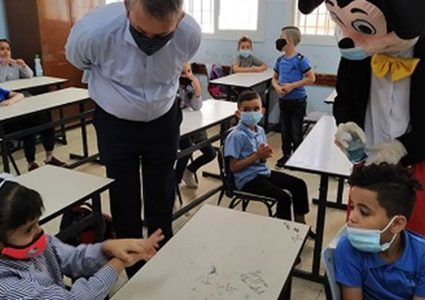 UNRWA chief visits refugee camps schools in Bethlehem