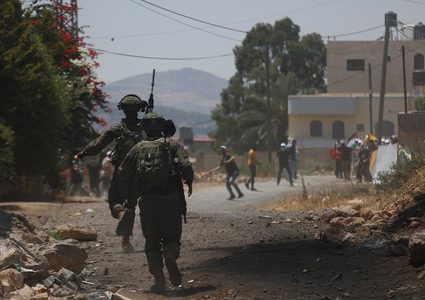 Palestinian youths shot and injured by Israeli soldiers