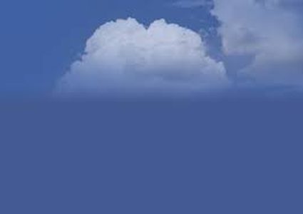 Partly cloudy with a drop in temperature