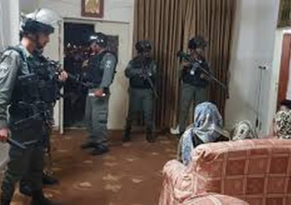IOF ransacked homes and a school in West Bank raids