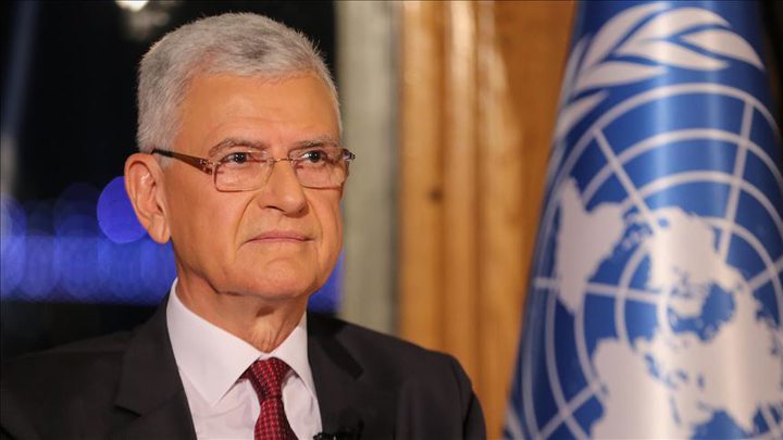 General Assembly president:resolving the Palestinian issue key to peace in Middle East