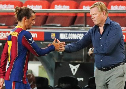 Barca boss dismisses dissent from French star Antoine Griezmann