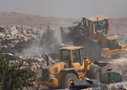 Jordan Valley: IOF demolished residential structures