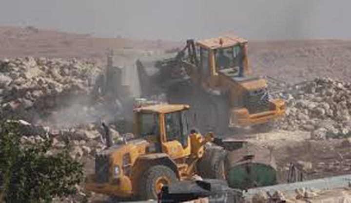 Jordan Valley: IOF demolished residential structures