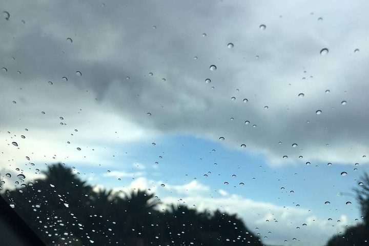 Partly cloudy weather, A chance of scattered rain today