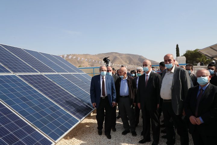 Inauguration of the first solar power plant of An-Najah