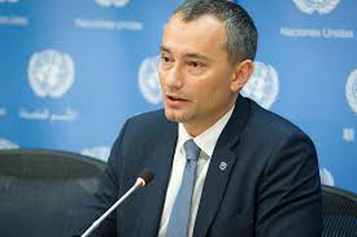 UN Mladenov expresses concerns over Israeli demolitions
