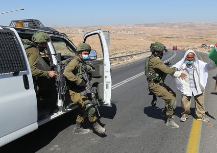 Dozens injured by Israeli occupation during anti-annexation protest in the Jordan valley