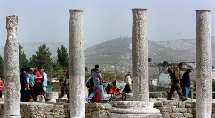 The archeological site of Sabastya has been stormed by Settlers