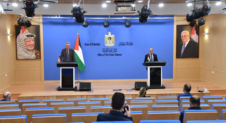 Germany pledges a  projects fund of  €55.56M in Palestine